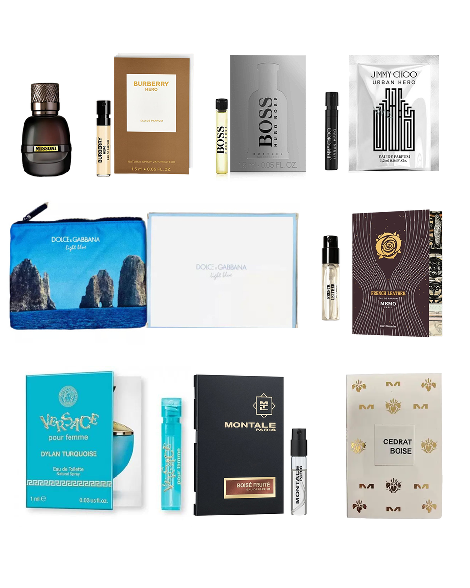 Perfume discount sample shop