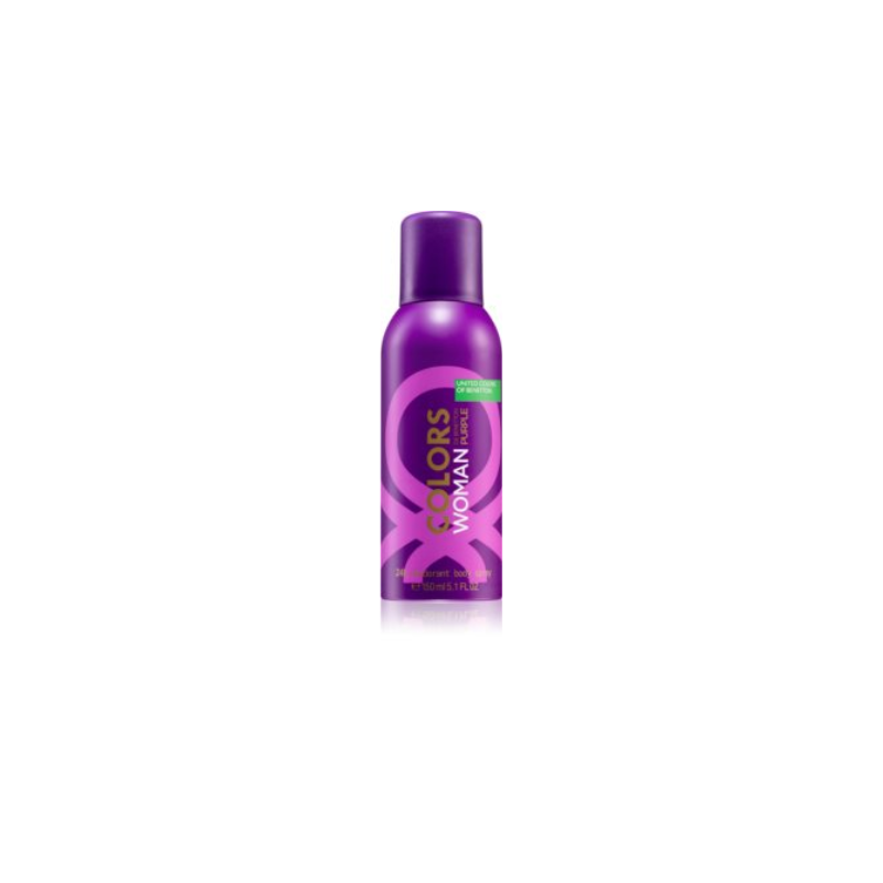 Benetton Colors De Benetton Woman Purple Deodorant Spray For Women Perfume Network India